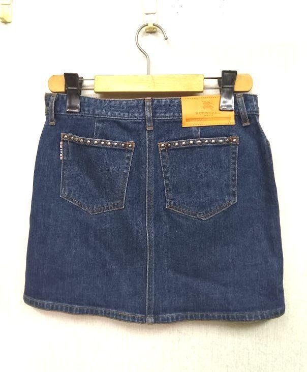 新品 ☆バーバリー ブルーレーベル ◎デニムミニスカート