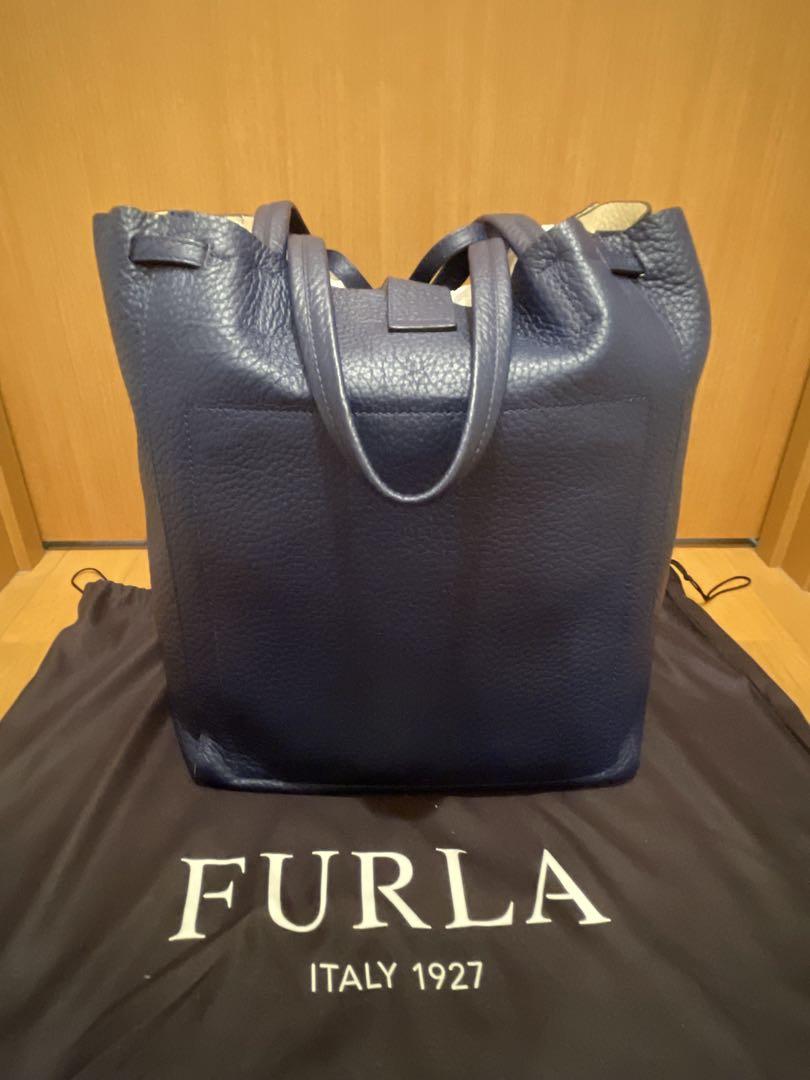 FURLA フルラ　ショルダーバッグ　シボ革