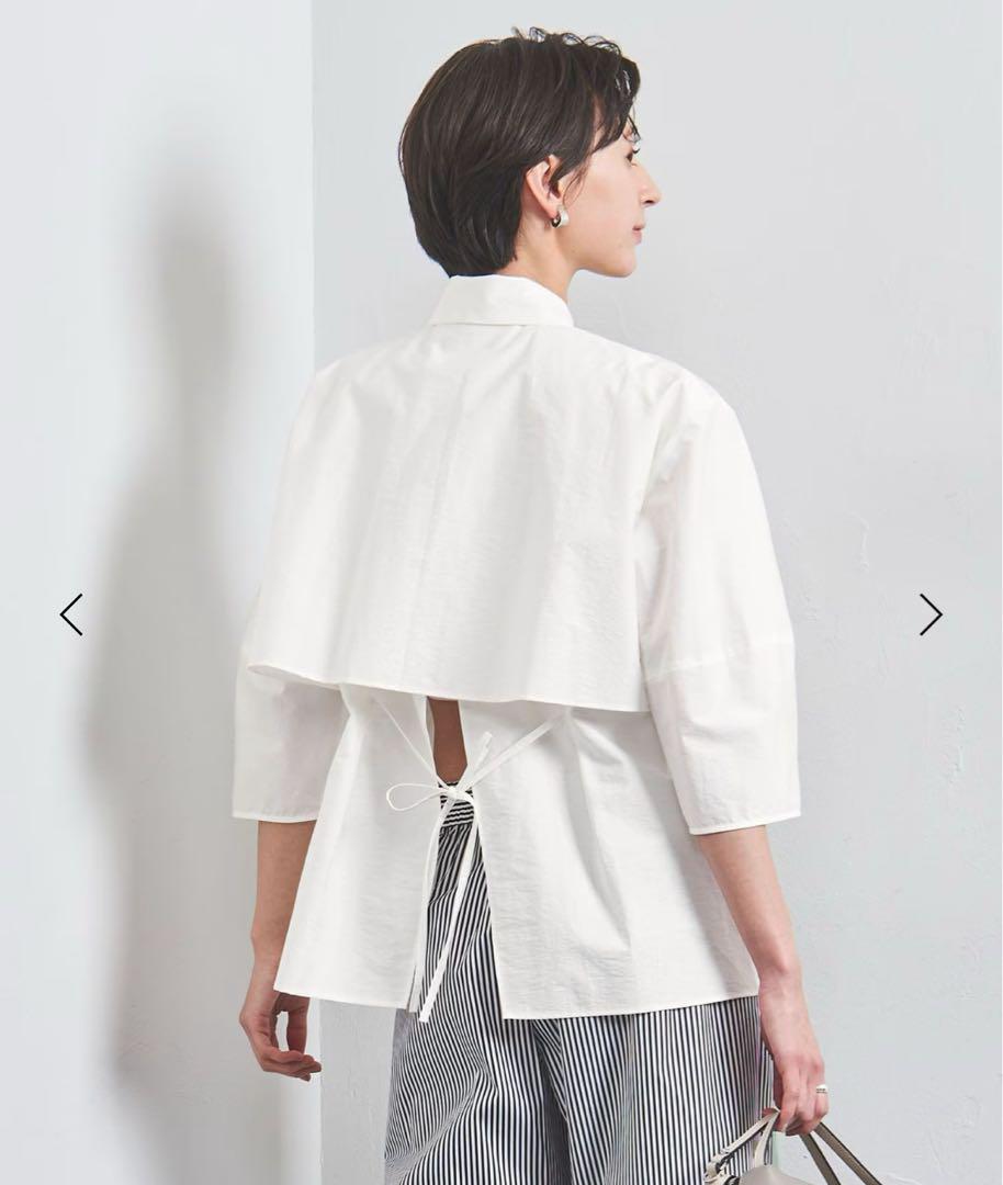 新品未使用 UNITED ARROWS バックスリットシャツ - メルカリ
