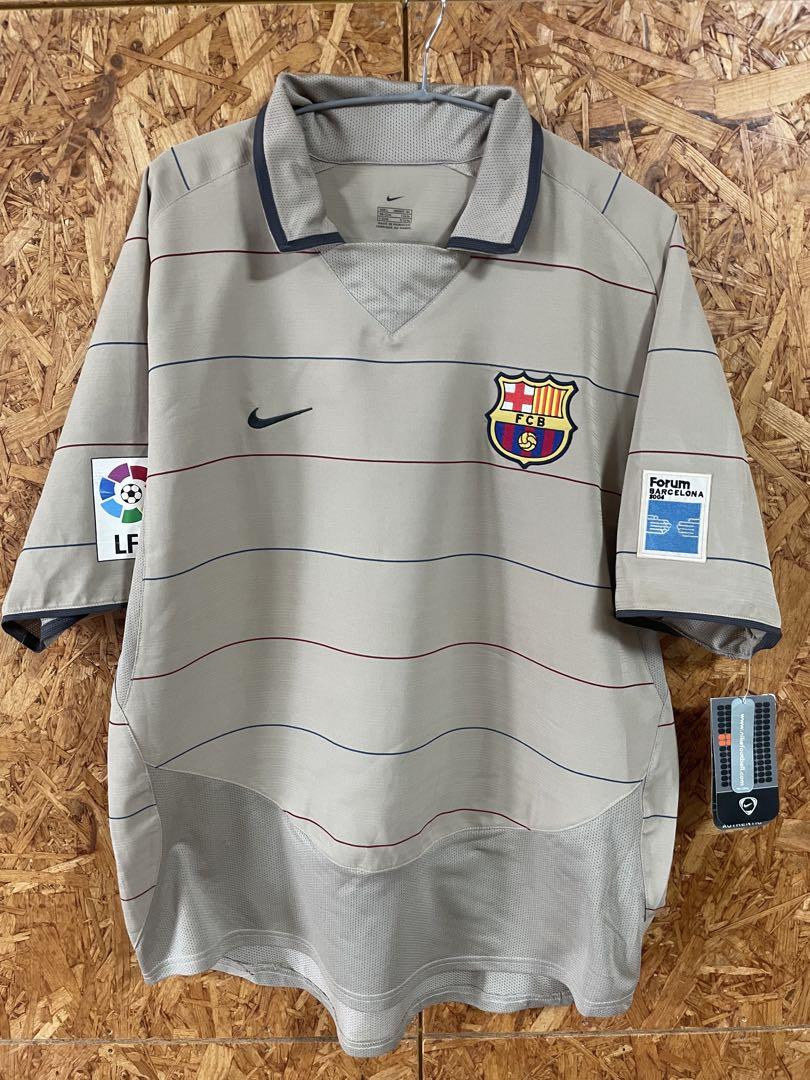 【超特価】 NIKE FCバルセロナ 03-05アウェイ ロナウジーニョユニフォーム ウェア