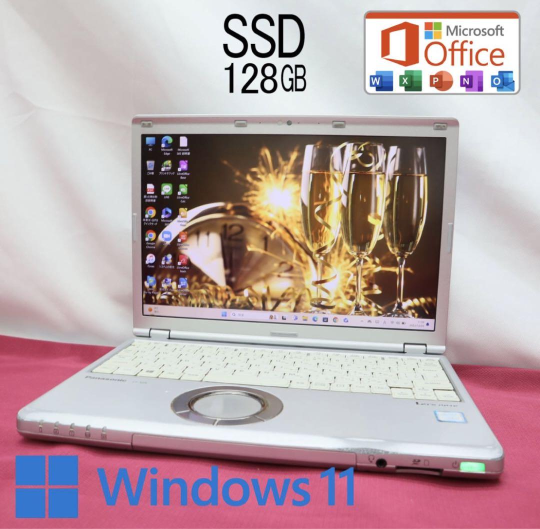 ★中古パソコン M.2 SSD128GB★CF-SZ6 カメラ ノートPC30