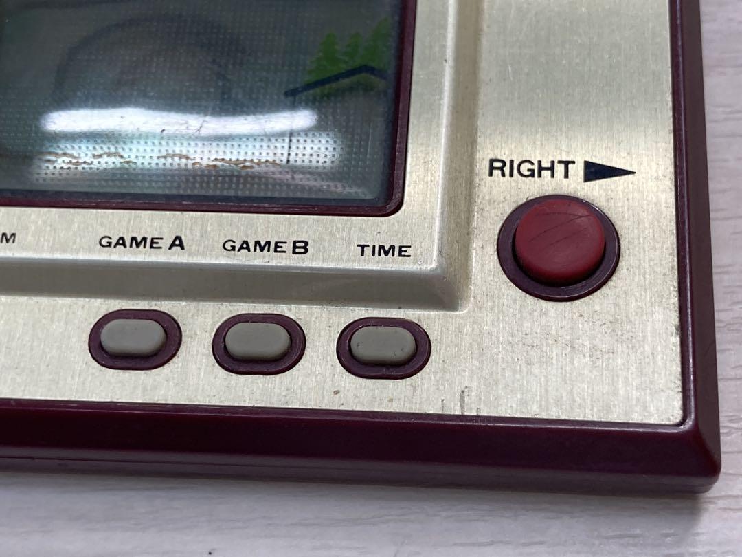 ジャンク品】任天堂 ゲームウォッチ GAME & WATCH ヘルメット