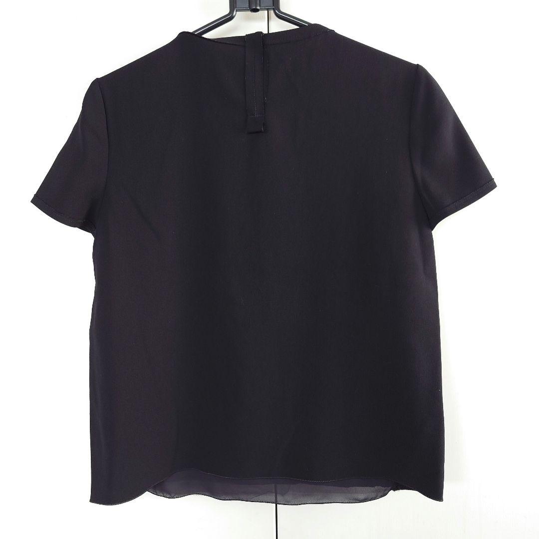 極美品】 LANVIN ランバンコレクション カットソー Tシャツ 黒 S