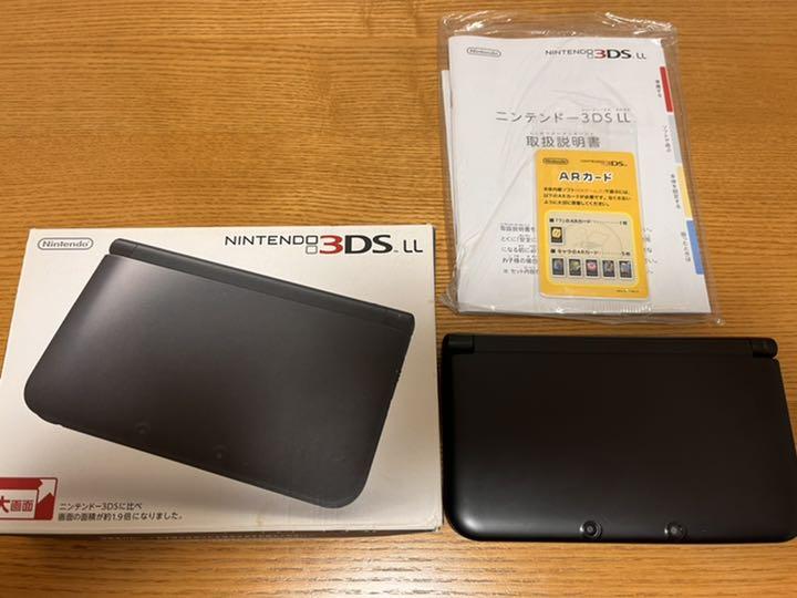 注目の福袋! ニンテンドー3DS LL ブラック☆とび森モンハン他ソフト付 アウトレット商品 16GBメモリーカード付!ニンテンドー3DS ブラック LL 携帯用ゲーム本体