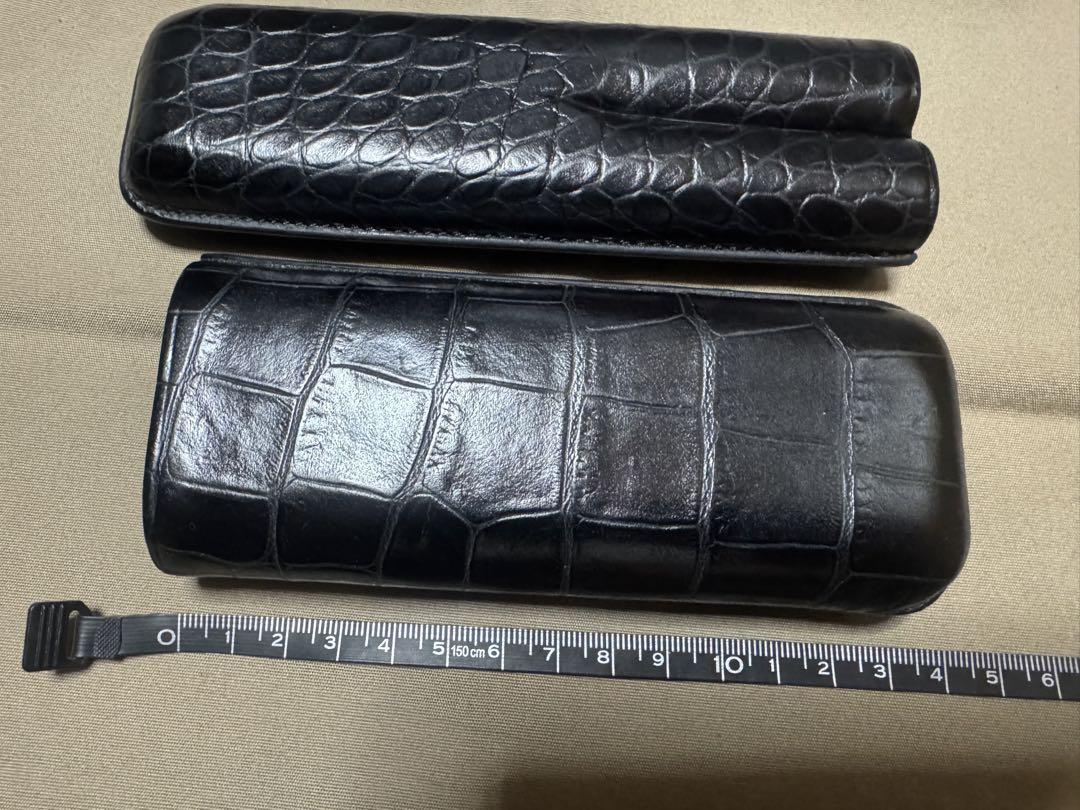 シガーケース　ブラック　中古品
