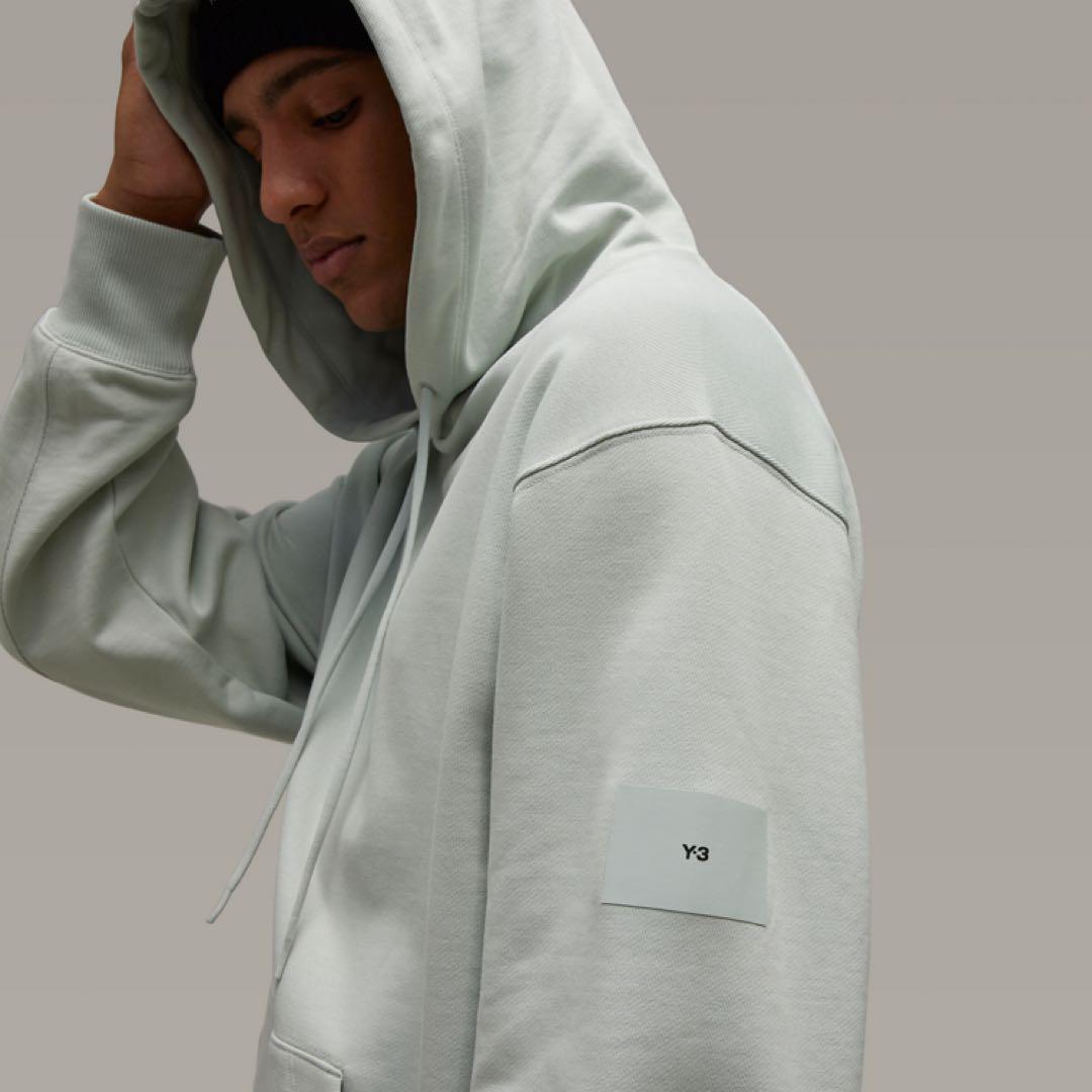 Y-3 ワイスリー　FT HOODIE フレンチテリーフーディー　ロゴパーカー