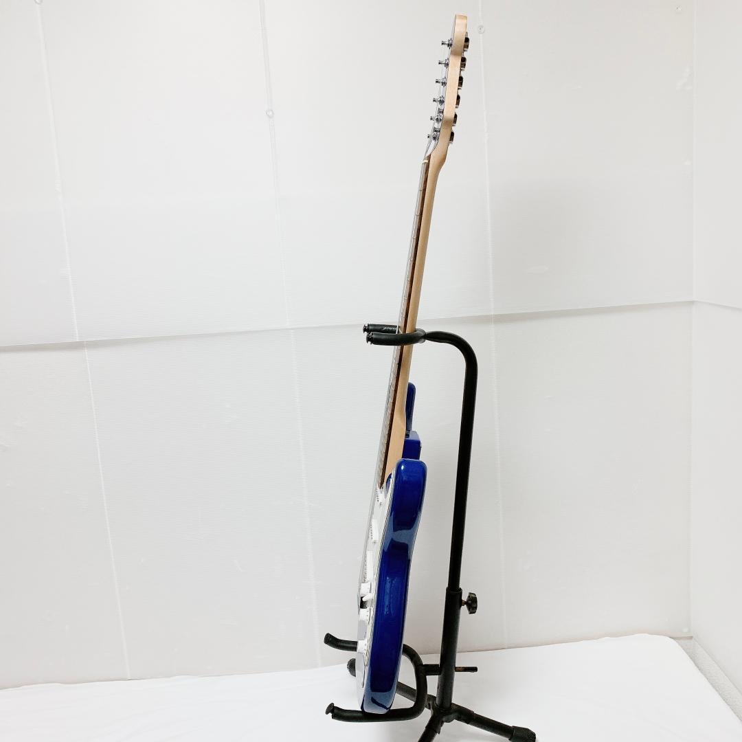 美品 PHOTOGENIC フォトジェニック エレキギター 青 ブルー ST 美品 PHOTOGENIC フォトジェニック エレキギター 青 ブルー ST