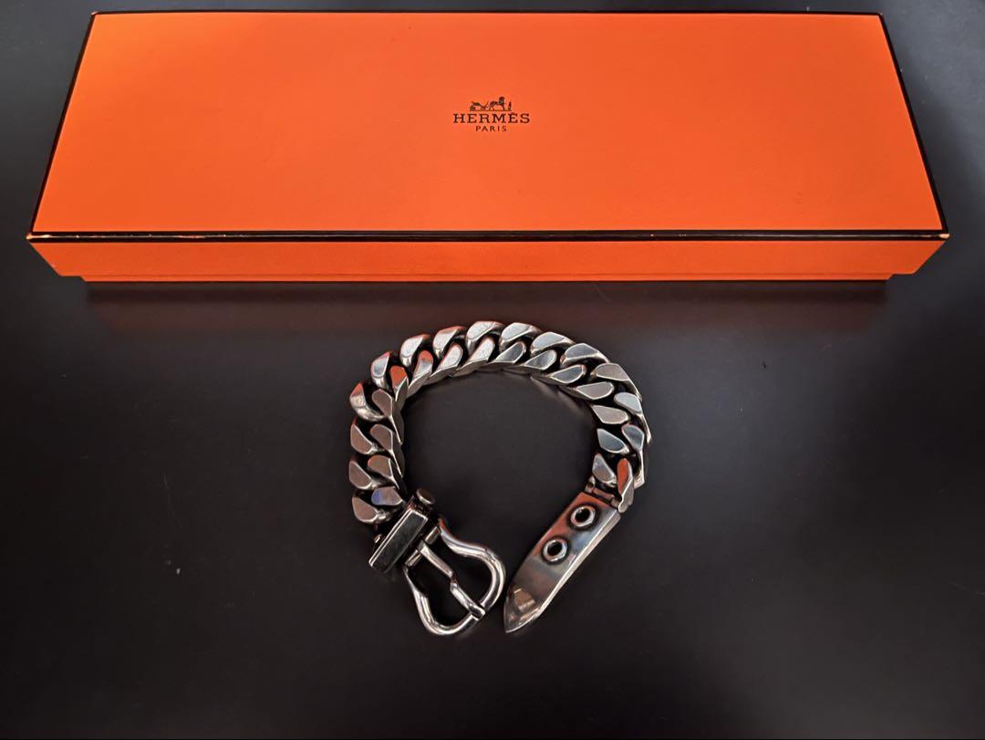 P*N様 Vintage Hermes ブックルセリエ GM エルメス ブレスレ