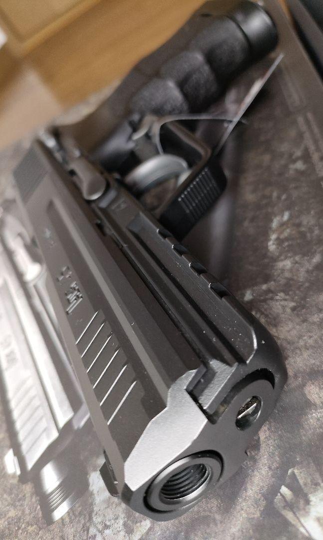 東京マルイ　HK45 メタルアウターバレル　14mm逆ネジ　サイレンサー