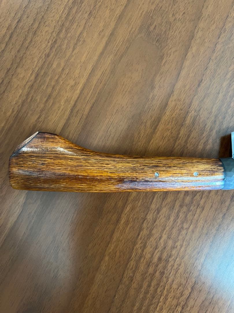 ナタ　東周作　黒打　腰鉈　両刃165mm