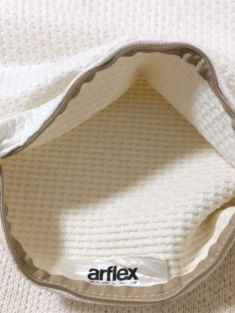 極美品♡arflexクッションカバー3枚 36×36cm　色アイボリー