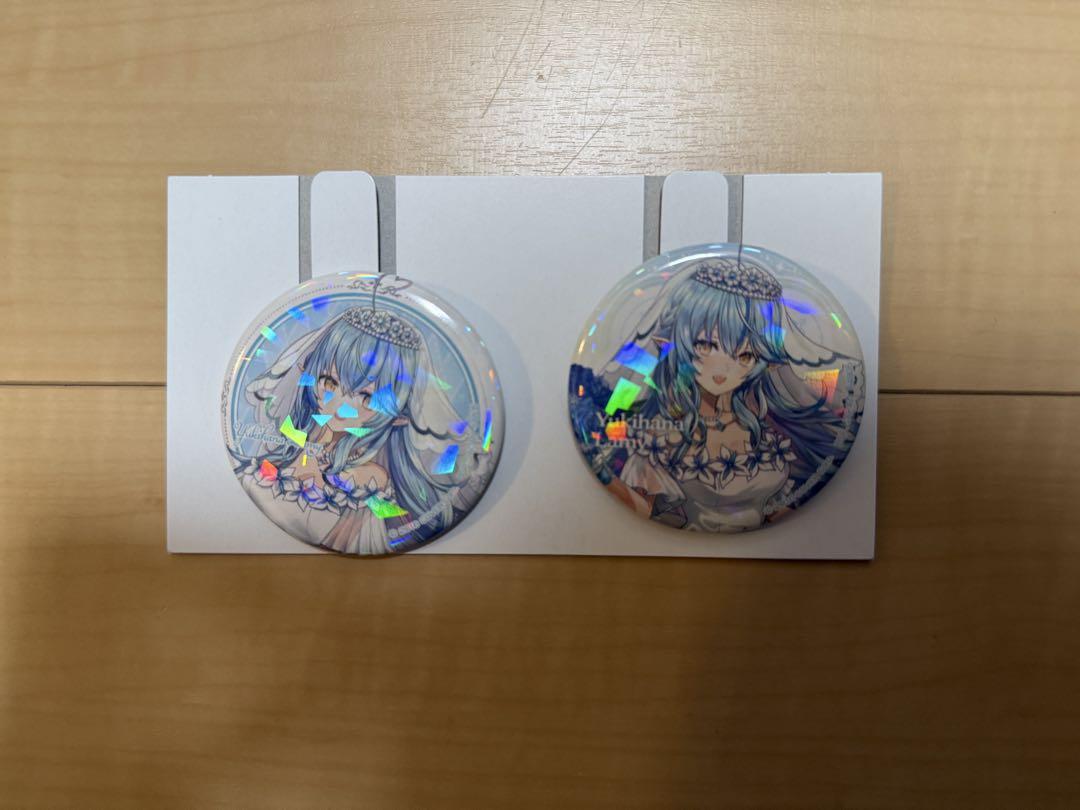 一番くじホロライブ 缶バッジ賞 雪花ラミィ 【即日発送不可 購入
