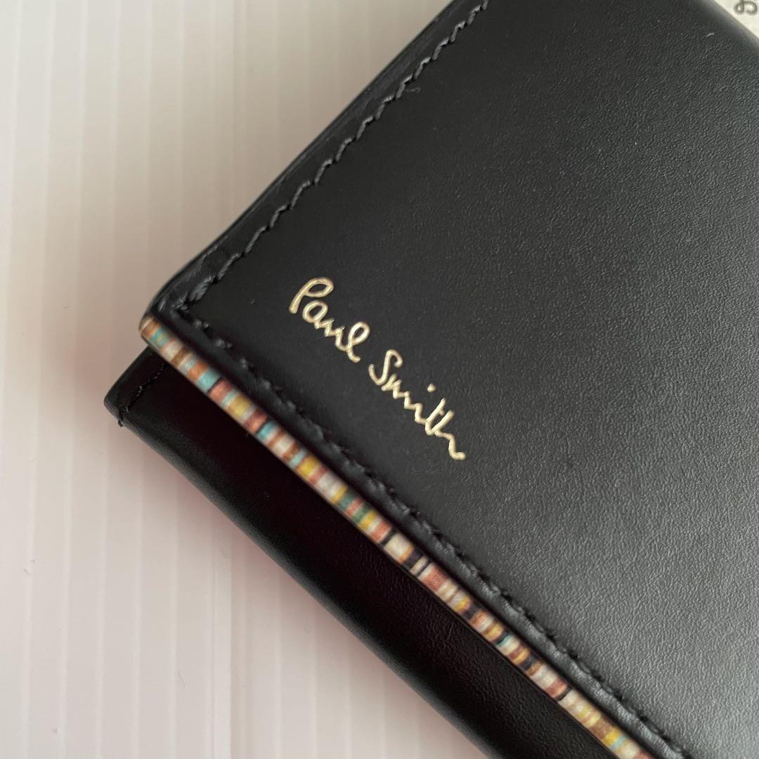 PaulSmith ポールスミス 名刺入 カードケース 黒 ブラック