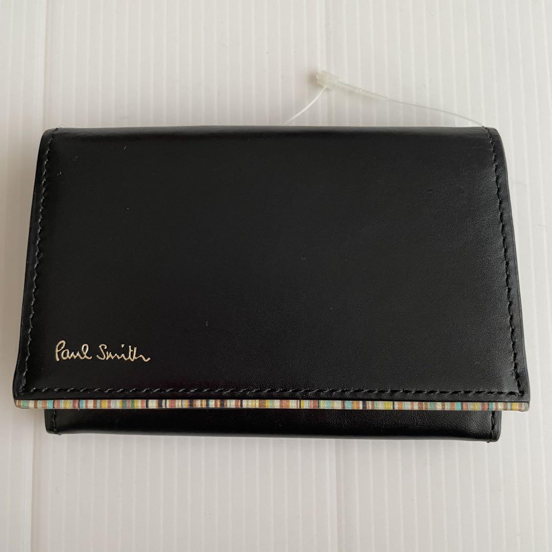 PaulSmith ポールスミス 名刺入 カードケース 黒 ブラック