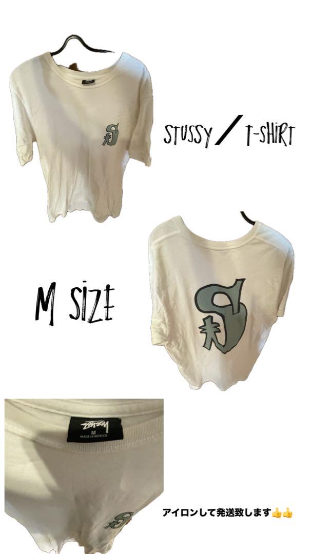 ブランド購入サイト Stussy メルカリ - Mサイズ Tシャツ ホワイト スケートボード
