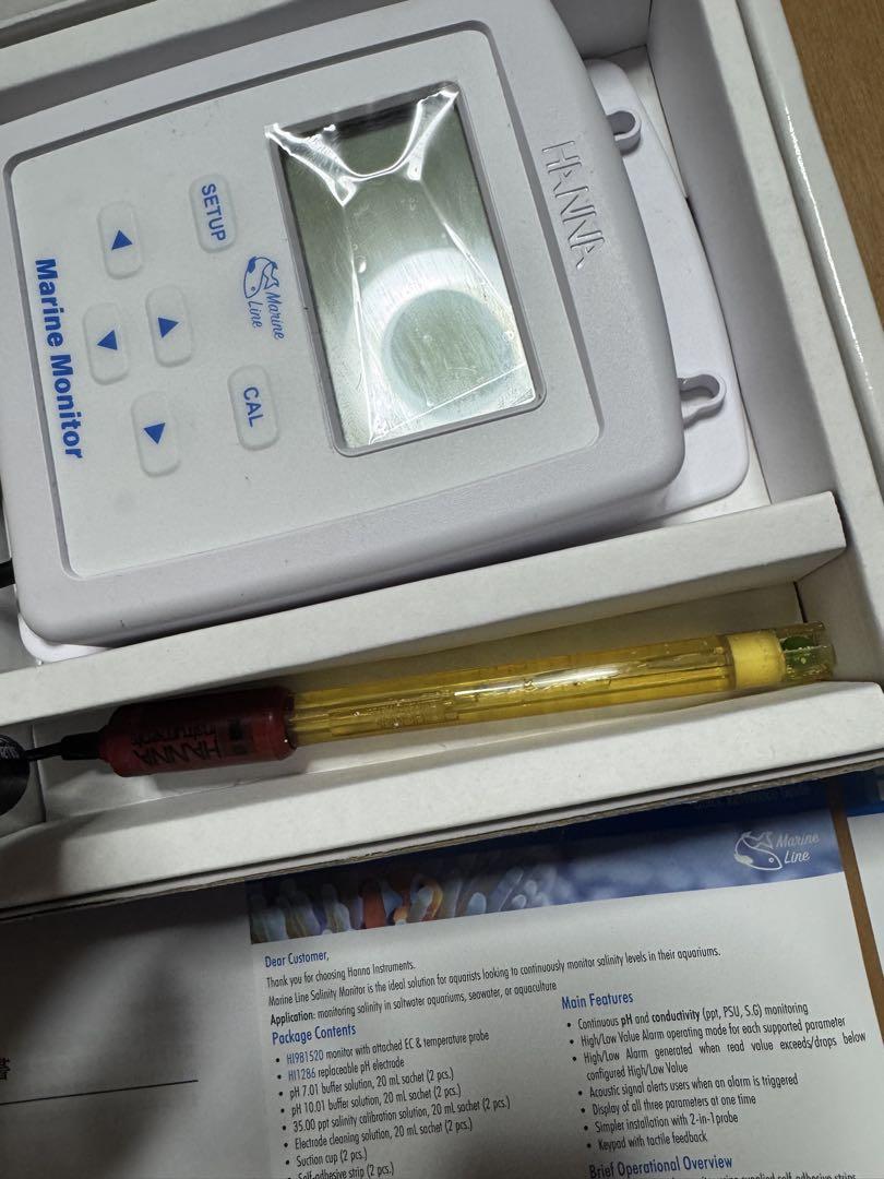 水質管理 Hanna Marine Monitor HI 981520