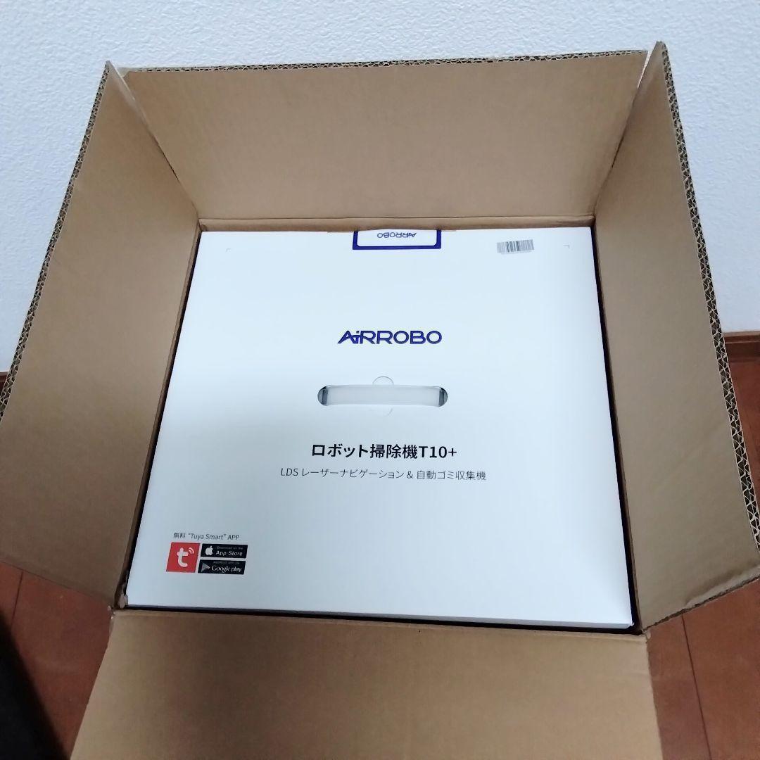 格安1点❤️ロボット掃除機T10+ 自動ごみ収集 レーザーナビゲ AIRROBO 楽天市場】【進化版登場！クーポンで30990円～＋ポイントバック