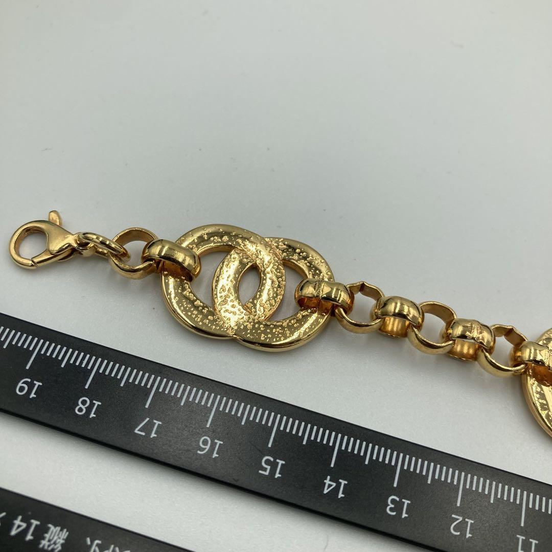 ！極美品！　ビンテージ　セリーヌ　ゴールド　ブレスレット