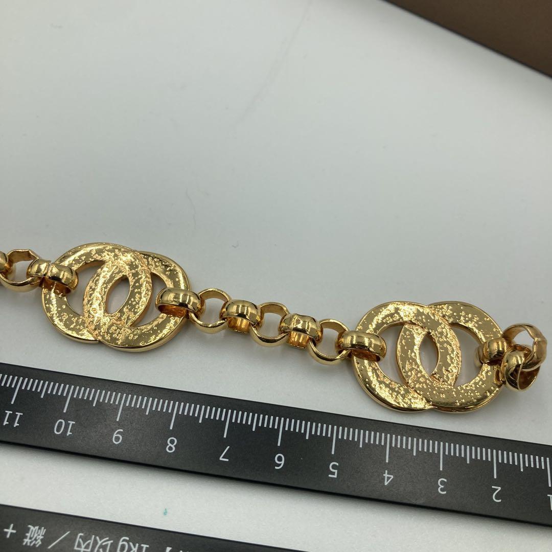 ！極美品！　ビンテージ　セリーヌ　ゴールド　ブレスレット