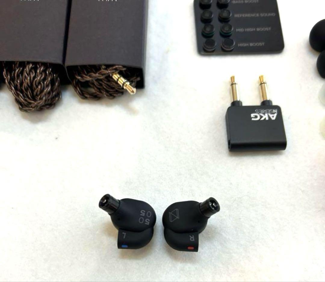 【新品】AKG N5005 PIANO BLACK イヤフォン ピアノブラック