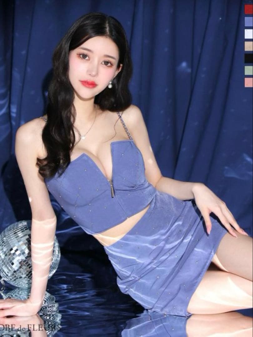 robe de fleurs タイトドレス　angelr an Andy