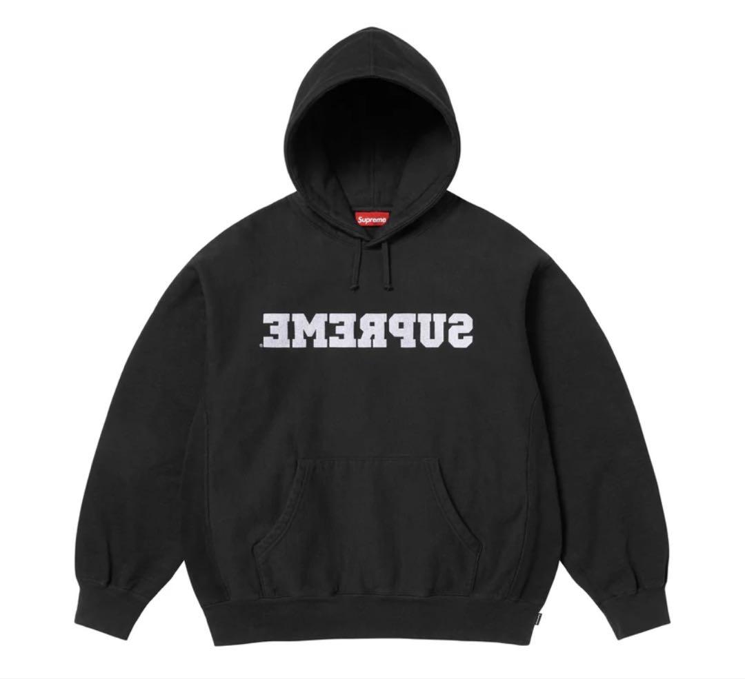 新品 Supreme Reverse Hooded Sweatshirt