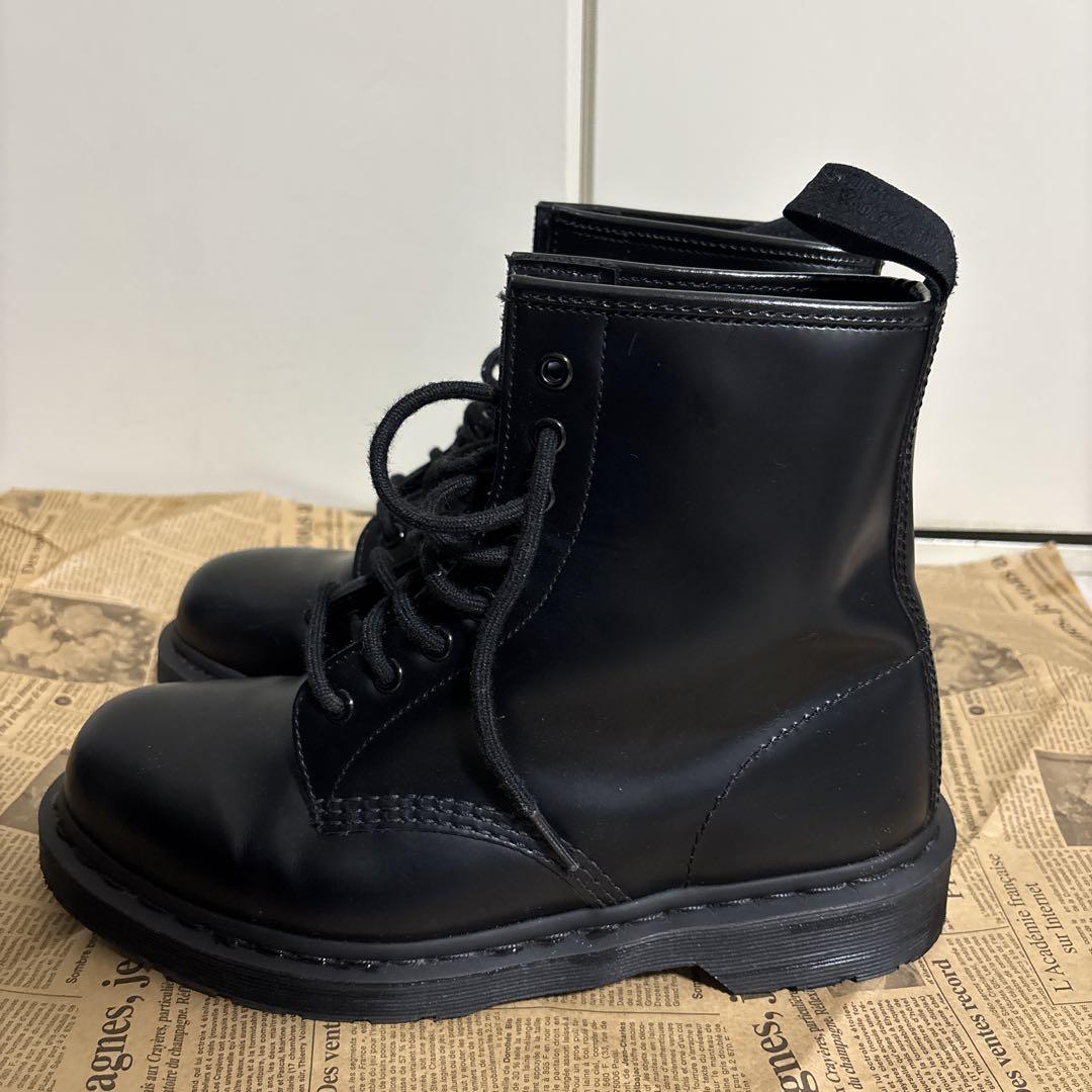 激安正規品 値下げ】Dr.Martens/ドクターマーチン1460 UK7 ブラックステッチ 靴