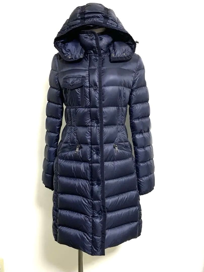 MONCLER モンクレール HERMINE エルミンヌ ダウン ネイビー 00