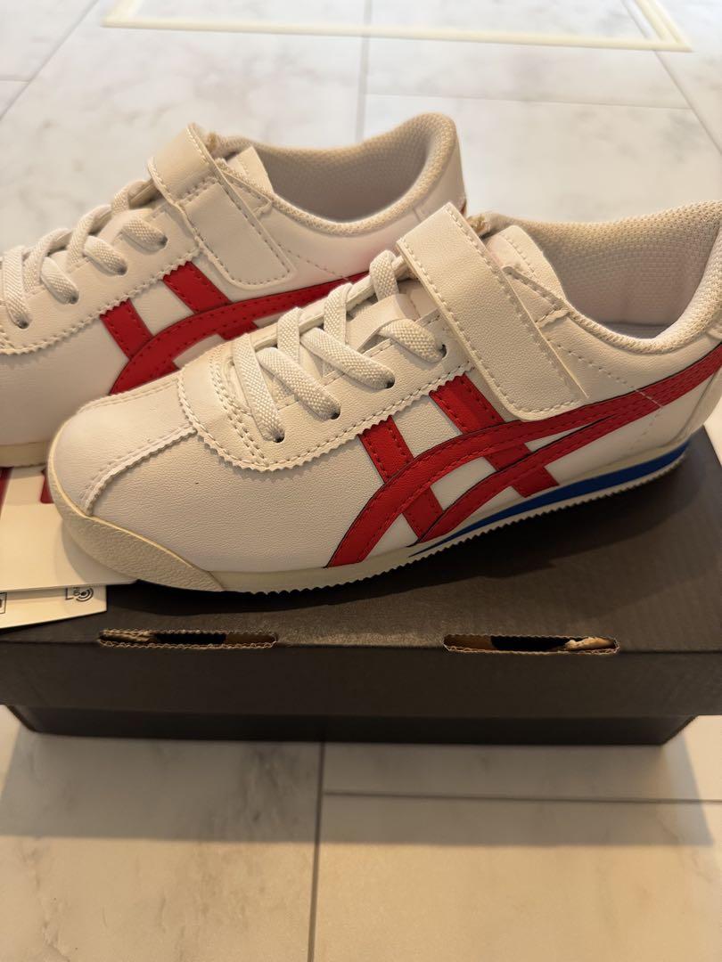 Onitsuka Tiger スニーカー ホワイト/レッド　トリコロール