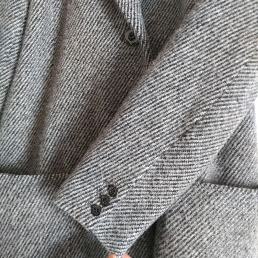 K&Mcollection　暖か軽量アンゴラ混ロングチェスターコート