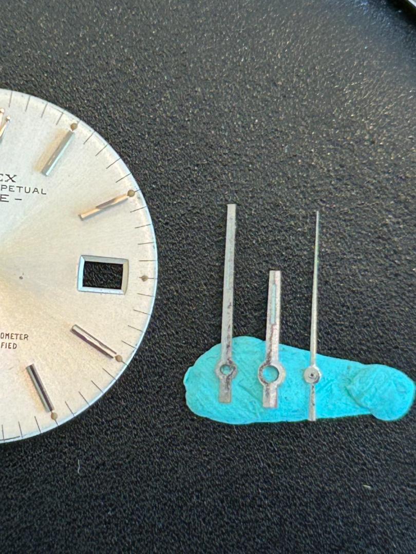 【一部予約販売中】 ☆ビンテージVintage トリチウム文字盤、針セット 1500 Rolex 時計