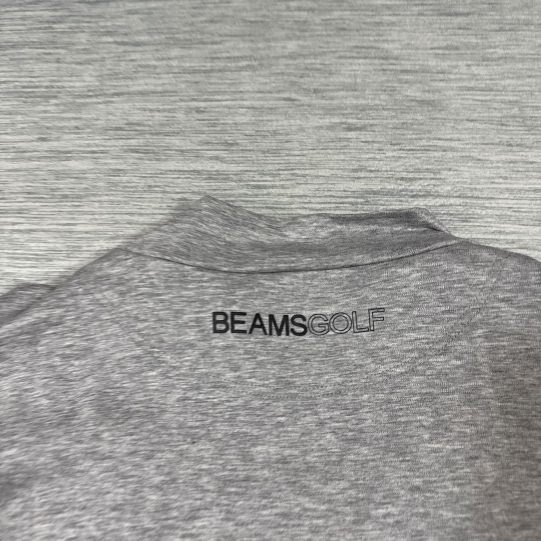 ビームス BEAMS GOLF ブラック 長袖 モックネックシャツ