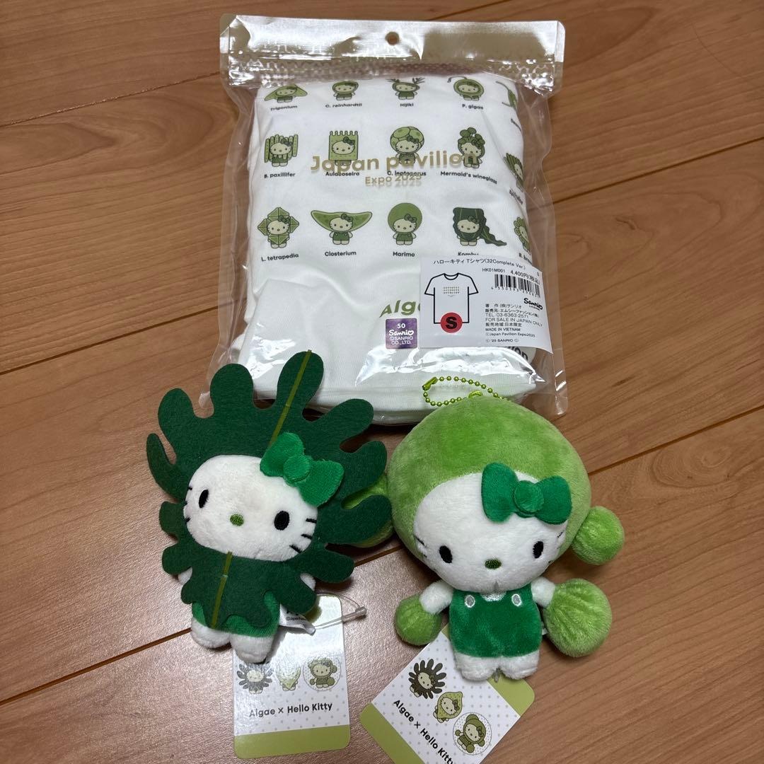 日本館　藻キティー　Tシャツ　キティー　ぬいぐるみ　キーホルダー