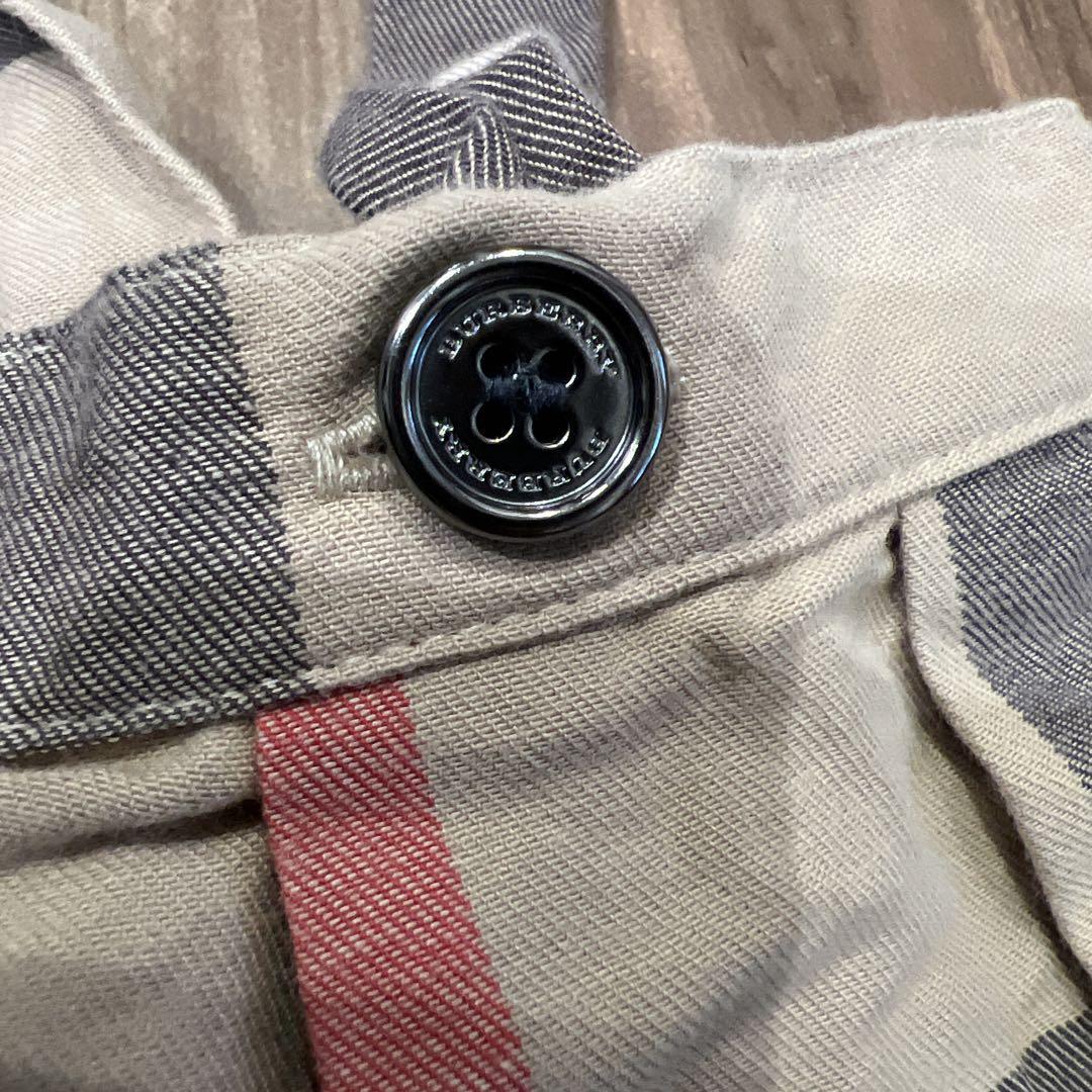 Burberry チェック柄 ジャンバースカート