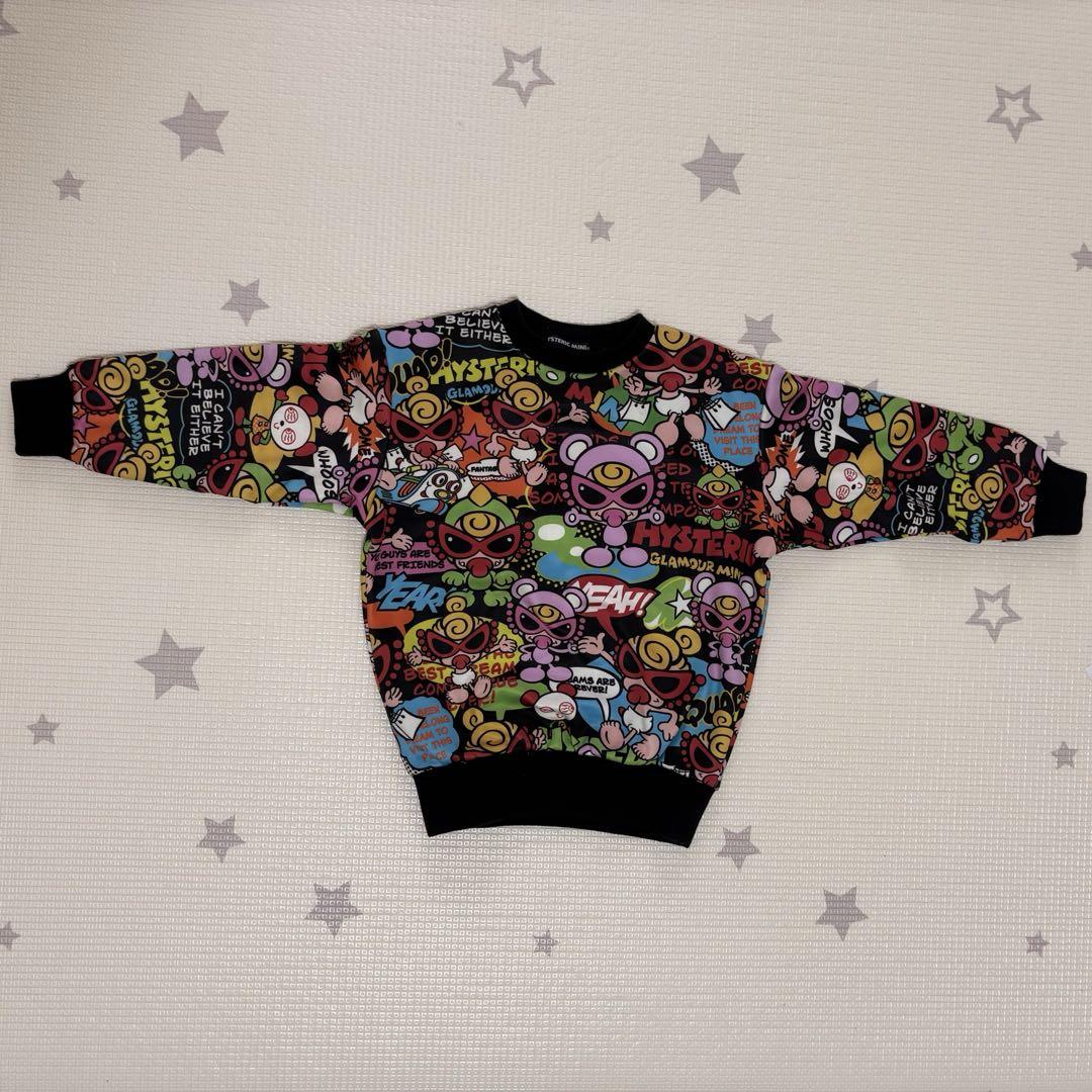 美品】レア ヒステリックミニ HYSTERIC MINIセットアップ110cm