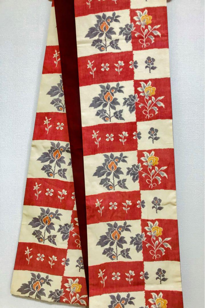 『逸品』高級・紬の袋帯　美品