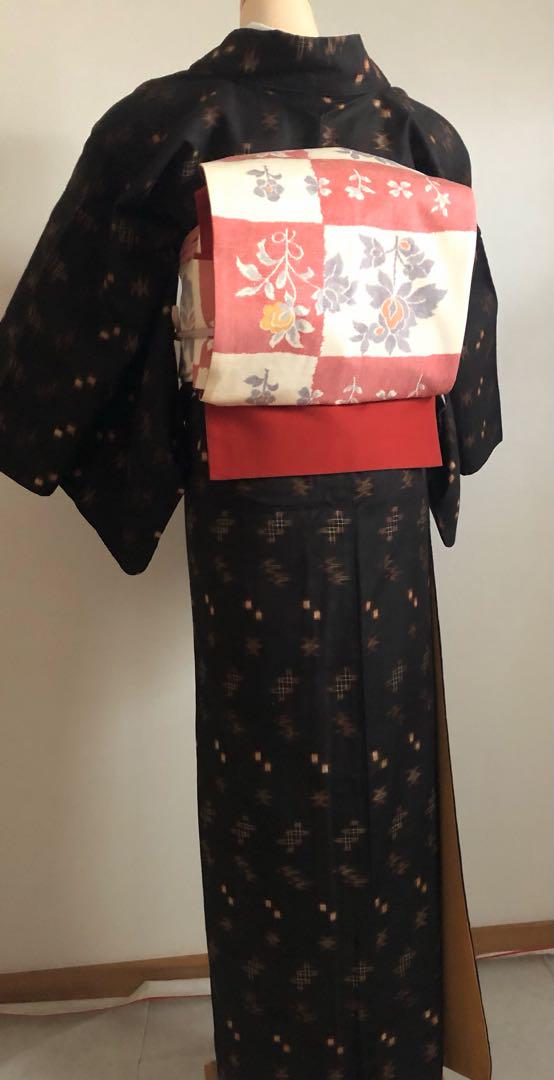 『逸品』高級・紬の袋帯　美品