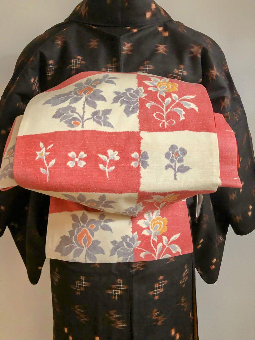 『逸品』高級・紬の袋帯　美品