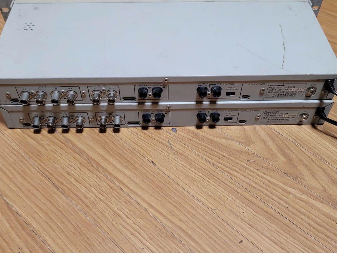PANASONIC WX-4020 800MHz2chワイヤレスレシーバー 2個