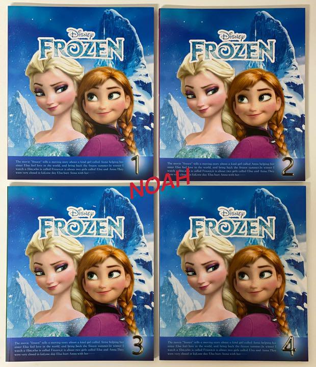 ホワイト系ー品販売 4000 ESSENTIAL ENGLISH WORDS Frozen 多読 絵本 本ホワイト系¥9,