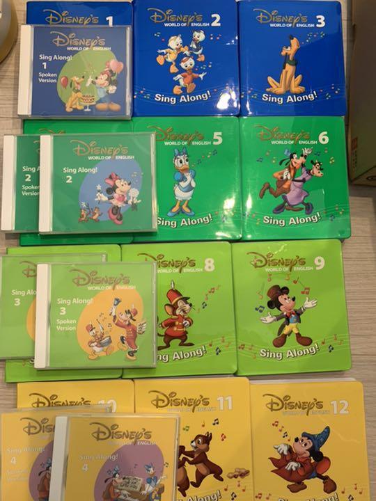 人気商品の DWE ディズニー英語システム シングアロング DVD 7〜9巻 - 知育玩具
