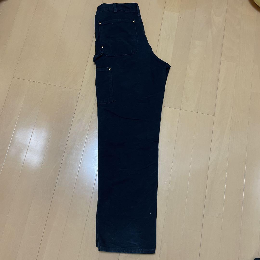 Carhartt ワークパンツ 32x32 ブラック ビンテージ