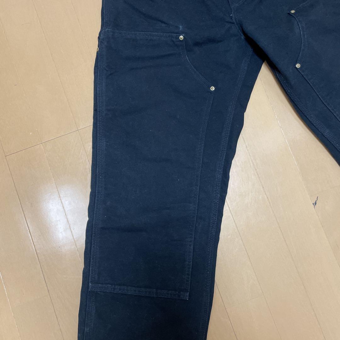 Carhartt ワークパンツ 32x32 ブラック ビンテージ