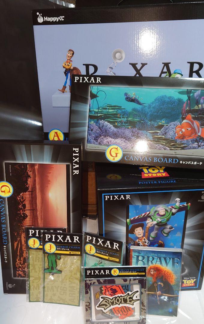 Happyくじ PIXAR まとめ売り A賞 Last賞 G賞 J賞 K賞 H賞