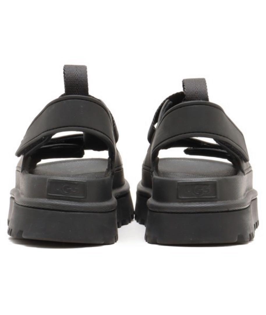 完売モデル【UGG】厚底サンダル 23.5 新品 ブラック 完売モデル【UGG】厚底サンダル 23.5 新品 ブラック - メルカリ