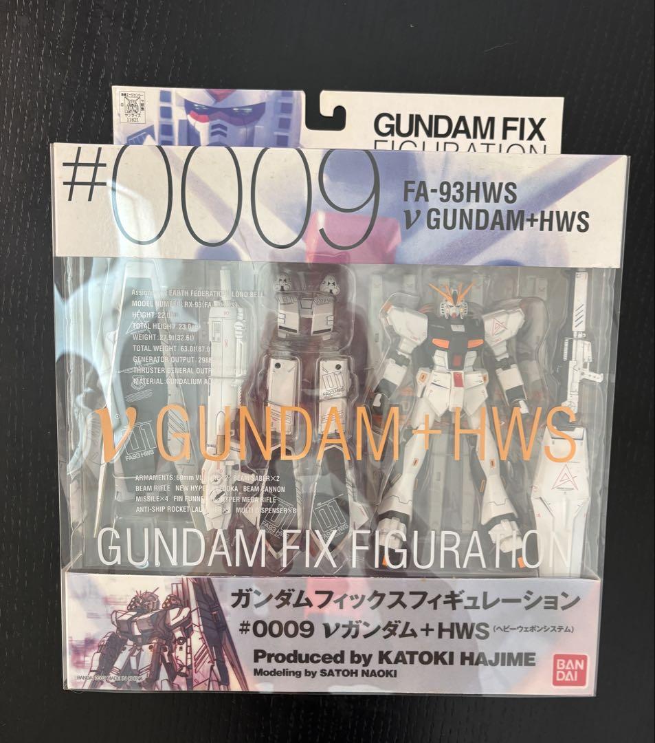 新品　GFFガンダムフィックスフィギュレーション0009 vガンダム+HWS