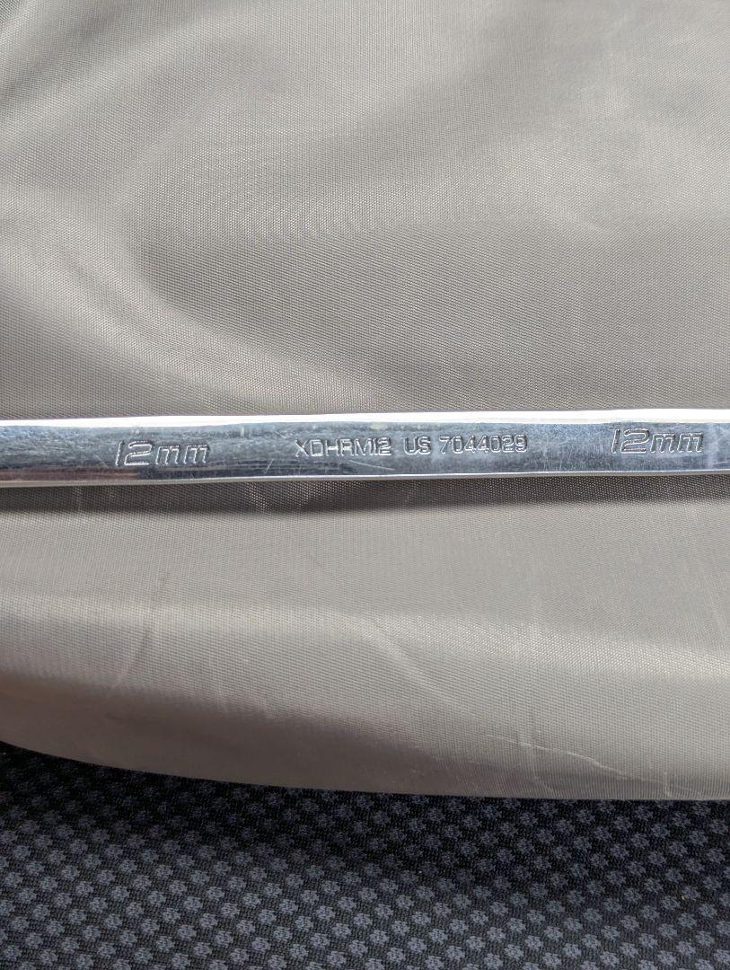 Snap-on 12mmロングメガネ ラチェットコンビ