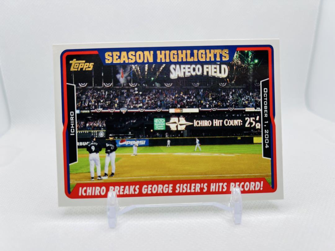 2005 Topps イチロー鈴木 最多安打記録 記念カード 6 - メルカリ