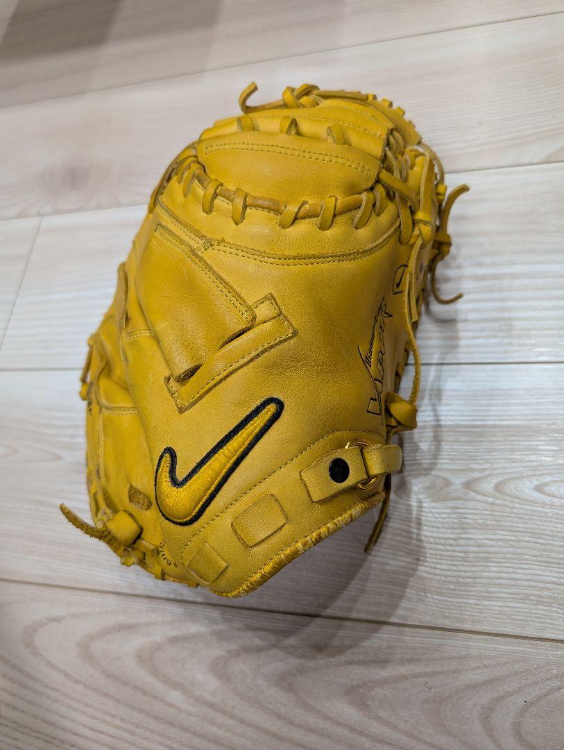 Nike Diamond Edgevapor　 軟式キャッチャーミット イエロー