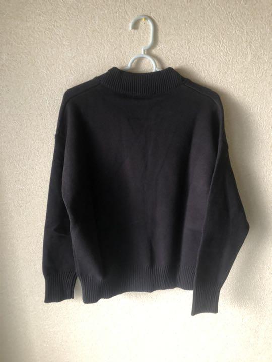します amiparis Sサイズ男女兼用 ANA様専用 Ryepw-m40276393966 黒カーディガン刺繍ハート サイズ